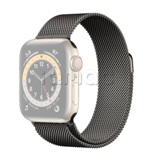 40мм Миланский сетчатый браслет графитового цвета для Apple Watch