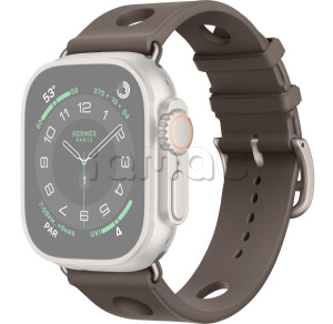 49мм Ремешок Hermes Scub’H Diving цвета Gris Titane для Apple Watch Ultra