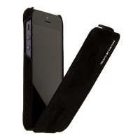 Чехол для iPhone 5s Borofone Shark flip Leather Case Black