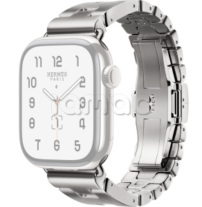 46мм Ремешок Hermès Grand H цвета Satiné для Apple Watch