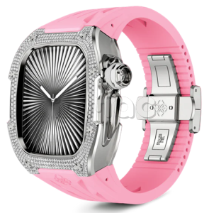 Корпус Golden Concept для Apple Watch, 46 мм, Moissanite Miami Ice Edition