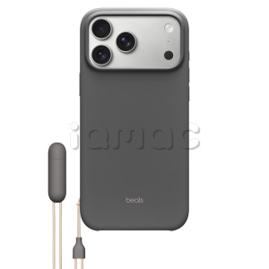 Чехол Beats для iPhone 17 Pro Max с откидной подставкой, MagSafe и управлением камерой (Granite Gray)