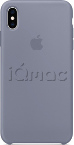 Силиконовый чехол для iPhone Xs Max, цвет «Тёмная лаванда», оригинальный Apple