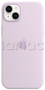 Силиконовый чехол MagSafe для iPhone 14, цвет Lilac/Сирень