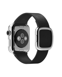 38/40мм Черный ремешок с современной пряжкой для Apple Watch
