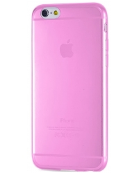 Накладка силикон. на iPhone 6 Momax Hello CCAP Pink
