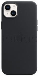 Кожаный чехол MagSafe для iPhone 14 Plus, цвет Midnight/Темная ночь
