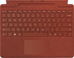 Клавиатура Microsoft Surface Pro Signature Keyboard Type Cover / Красный мак (Poppy Red) / Alcantara