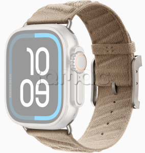 49мм Спортивный ремешок Hermes En Mer цвета Argile для Apple Watch Ultra