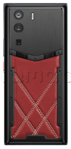 Телефон Vertu METAVERTU 5G Web3, Stitching Calf Leather, Race Track Design (Retro Red/Ретро красный)