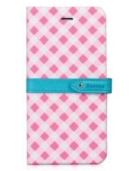 Чехол-книжка кожаная для iPhone 6 Baseus CM GE09 pink cell
