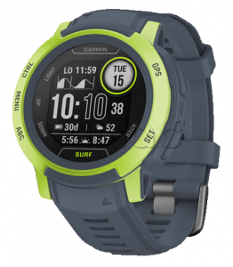 Купить Туристические умные часы Garmin Instinct 2 (45mm), корпус и силиконовый ремешок цвета Surf Mavericks