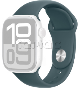 46мм Спортивный ремешок цвета "зеленое озеро" для Apple Watch