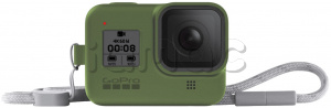 Купить Чехол + ремешок для камеры GoPro HERO8 (Sleeve + Lanyard), Turtle Green