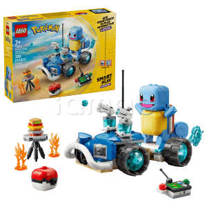 Конструктор Lego Pokémon SMART Play: Trainer's Buggy Adventure with Squirtle (72156)