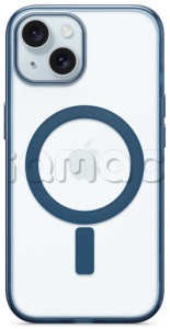 Чехол OtterBox Lumen Series с MagSafe для iPhone 15 Plus, синий цвет