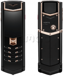 Телефон Vertu Signature V Red Gold Ultimate Black