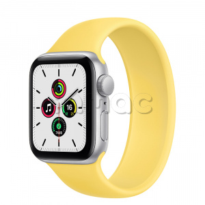 Купить Apple Watch SE // 40мм GPS // Корпус из алюминия серебристого цвета, монобраслет имбирного цвета (2020)