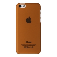 Накладка пластиковая XINBO для iPhone 5C толщина 0.8 мм коричневая