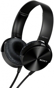 Купить Накладные наушники Sony MDR-XB450AP, Черный