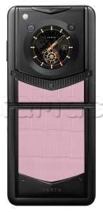 Телефон Vertu IRONFLIP Alligator Leather (Sakura pink/Розовая сакура)