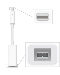 Переходник Apple Thunderbolt to FireWire Adapter MD464