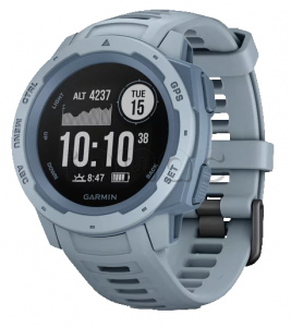 Купить Туристические умные часы Garmin Instinct (45mm), корпус и силиконовый ремешок цвета Sea Foam