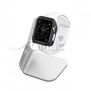 Док-станция Spigen Stand S330 для Apple Watch - Серебристый