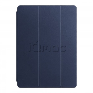 Кожаная обложка Smart Cover для iPad Pro 12,9 дюйма, тёмно-синий цвет