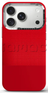 Чехол Golden Concept для iPhone 18 Pro, Vegan Leather (Red)