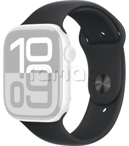 46мм Спортивный ремешок черного цвета для Apple Watch