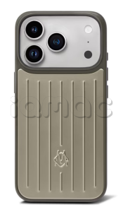 Чехол RIMOWA Case для iPhone 17 Pro, Titanium