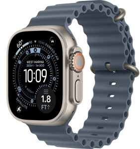 Apple Watch Ultra 3 (2025) // 49мм GPS+Cellular // Корпус из титана, ремешок Ocean Band синего цвета