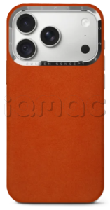 Чехол Golden Concept для iPhone 18 Pro Max, Alcantara (Orange)