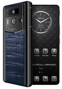 Телефон Vertu METAVERTU 2 Max, 1Tb, черный корпус, Alligator Leather (Navy Blue/Синий)