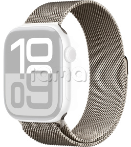 46мм Миланский сетчатый браслет натурального цвета для Apple Watch