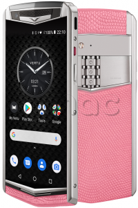 Vertu Aster P Baroque Titanium Pink Lizard