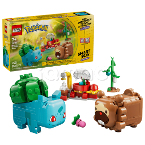 Конструктор Lego Pokémon SMART Play: Berry Bash with Bulbasaur and Bidoof (72155)
