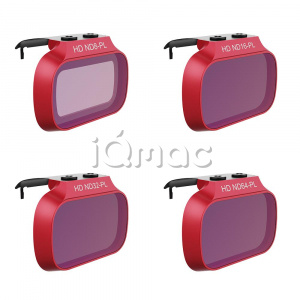Набор оптических фильтров PGYTECH Mavic Mini (ND8-PL ND16-PL ND32-PL ND64-PL) P-12A-020l