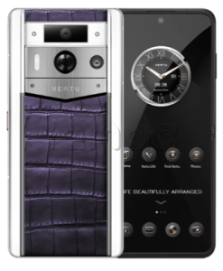 Телефон Vertu METAVERTU 2 Max, 1Тb, белый корпус, Alligator Leather (Grape Purple/Фиолетовый виноград)