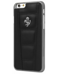 Накладка пластик. +кожа на iPhone 6 CG-Mobile Ferrari FE458HCP6 black
