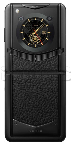 Телефон Vertu IRONFLIP Calfskin (Jade black/Нефритовый черный)