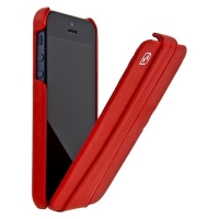 Чехол для iPhone 5s HOCO Earl Classic Leather Case Red