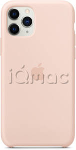 Силиконовый чехол для iPhone 11 Pro Max, цвет «розовый песок», оригинальный Apple