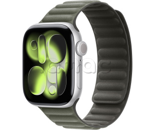 Купить Apple Watch Series 11 // 42мм GPS // Корпус из алюминия серебристого цвета, браслет цвета "серый шалфей", с магнитной застежкой