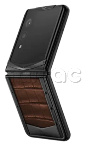 Телефон Vertu Quantum Flip, Alligator Skin Series (Amber Brown)