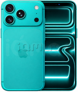 Купить iPhone 17 Pro, 1Тб, Turquoise/Бирюзовый (эксклюзивный цвет) (Only eSIM) (без RuStore)