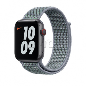 44мм Спортивный браслет Nike цвета «Дымчатый серый» для Apple Watch