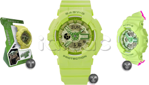 Купить Часы Casio G-Shock Star Wars BA-110YK-3A-MAN (Grogu)
