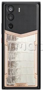 METAVERTU 5G Web3, Himalaya Alligator Leather 18K Gold & Diamonds (Black/Черный)